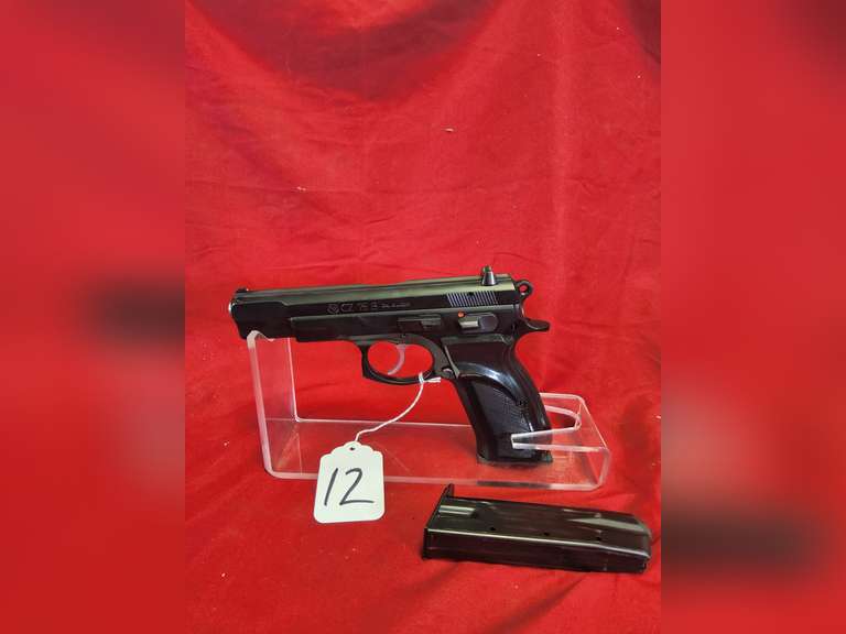 CZ Mod: 75B, 9mm pistol, Ser#: 6738N, 4" brl, 1 mag, 98%