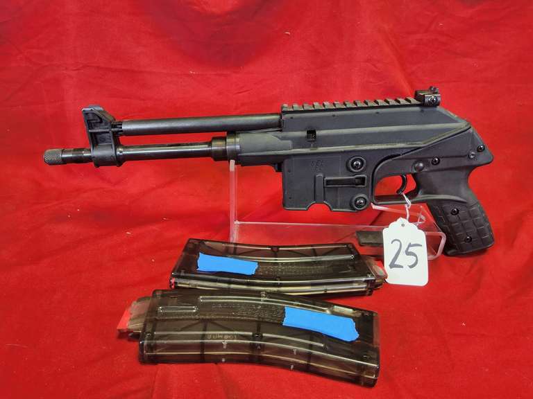Kel-Tec Mod: PLR-22, 22 pistol, Ser#: U1044, 10.25" brl, 2 mags, 97%