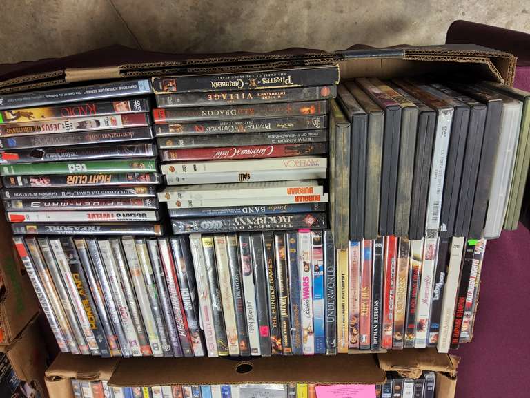 Flat of approx 50+ various DVD movies SEE PICS for titles - Lindsay ...
