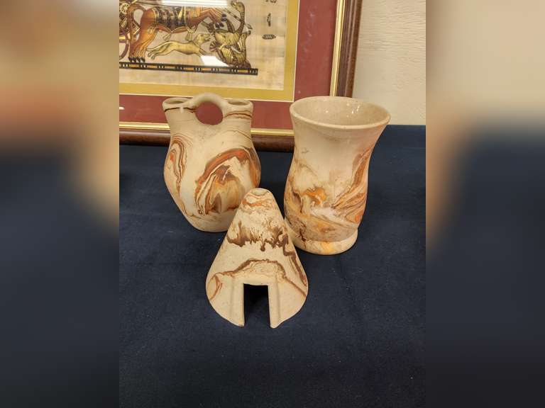 3 pcs of Native American pottery