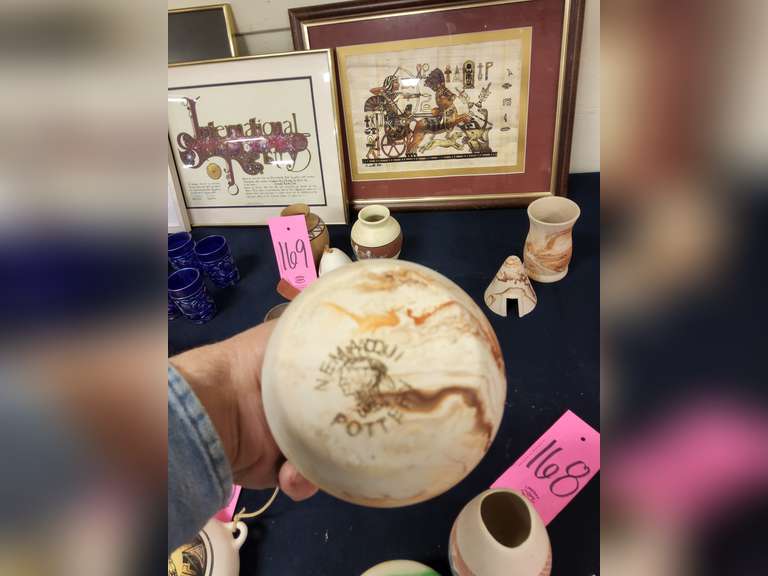 3 pcs of Native American pottery
