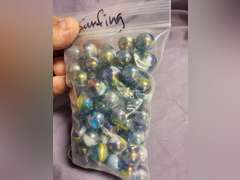 2 bags of small marbles & 1 bag of large marbles