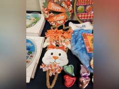 Group of Holiday decor SEE PICS