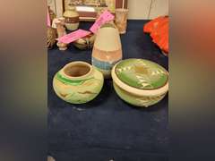 3 pcs of Native American pottery