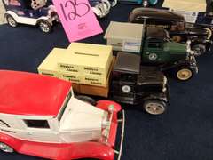 6 collectible coin banks SEE PICS