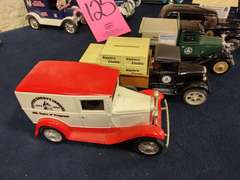 6 collectible coin banks SEE PICS