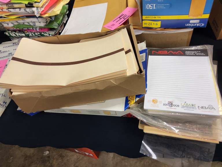 Group of file folders, notepads & other SEE PICS