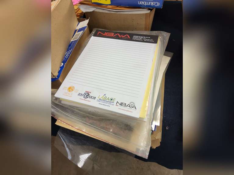 Group of file folders, notepads & other SEE PICS