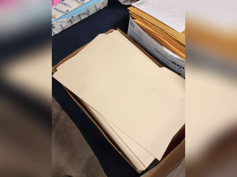 Group of file folders, notepads & other SEE PICS