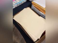 Group of file folders, notepads & other SEE PICS