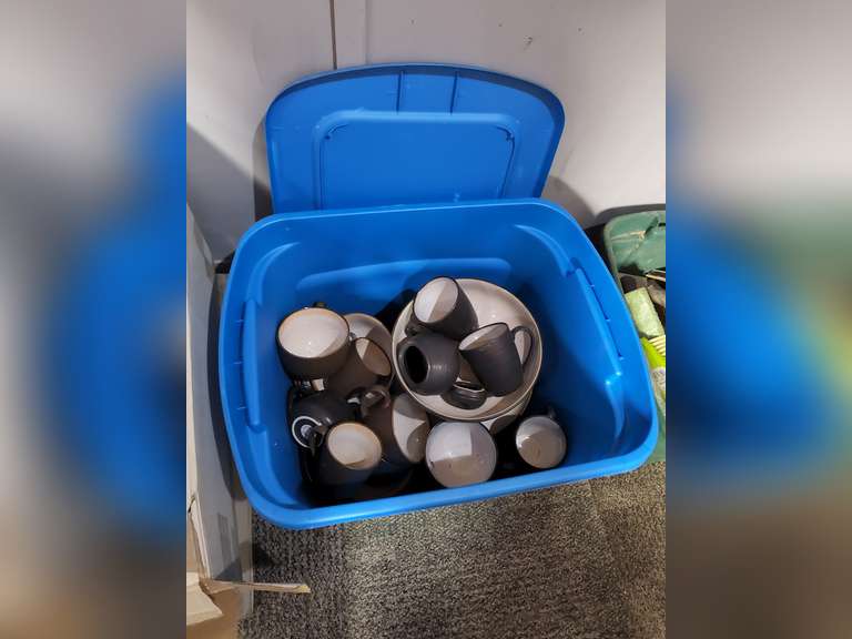 Tote full of Sango dishes
