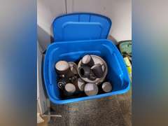 Tote full of Sango dishes