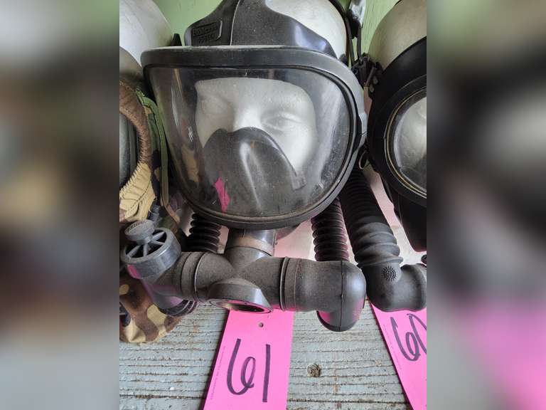 MSA Mine Fire Fighting Gas Mask