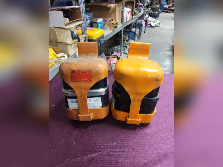 2 Drager permissible respirators for carbon monoxide