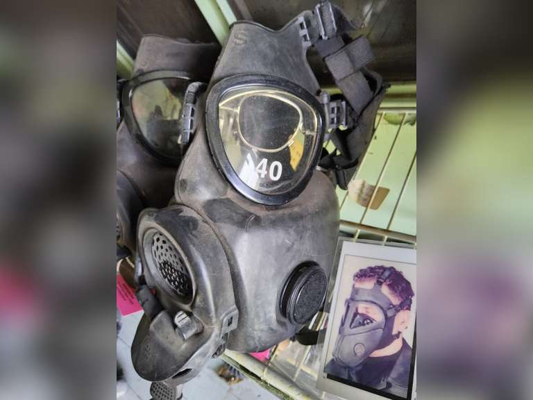 US 17A1 Protective Mask w/ CPR hose & Rx inserts