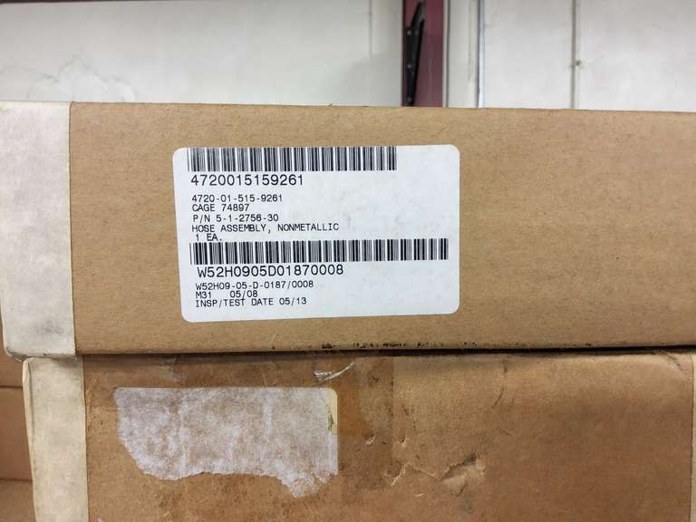 6 NEW hose assemblies for M31 gas masks