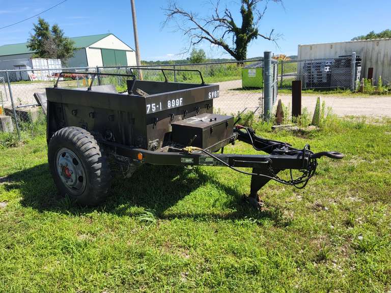 1963 American Astro Systems Inc. 1.5ton s.a. ammo trailer, Vehicle ID #: E-1355