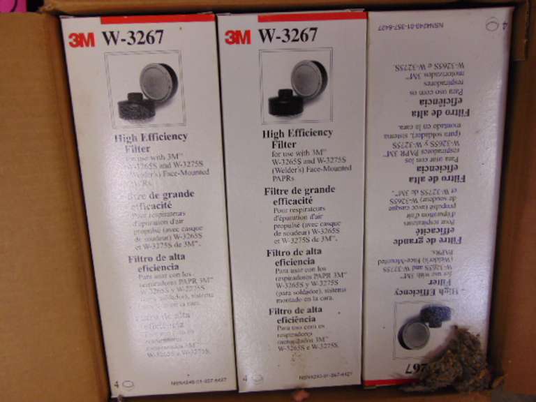 Approx 9 NIB 4packs of 3M W-3267 HE Filters
