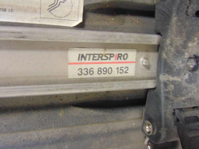 Interspiro assembly for SCBA (not complete)