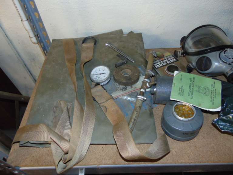 Group misc: filters, gas mask & other SEE PICS