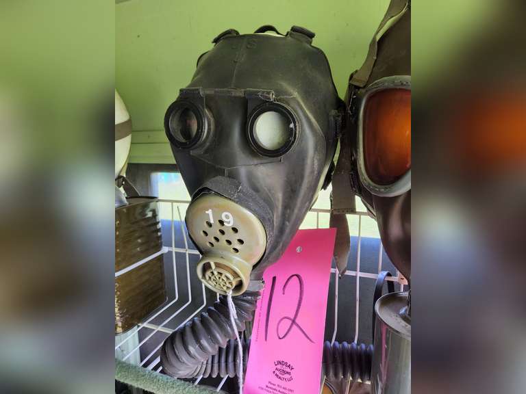 US M2-10-06 Lightweight Optical Mask WWII Model