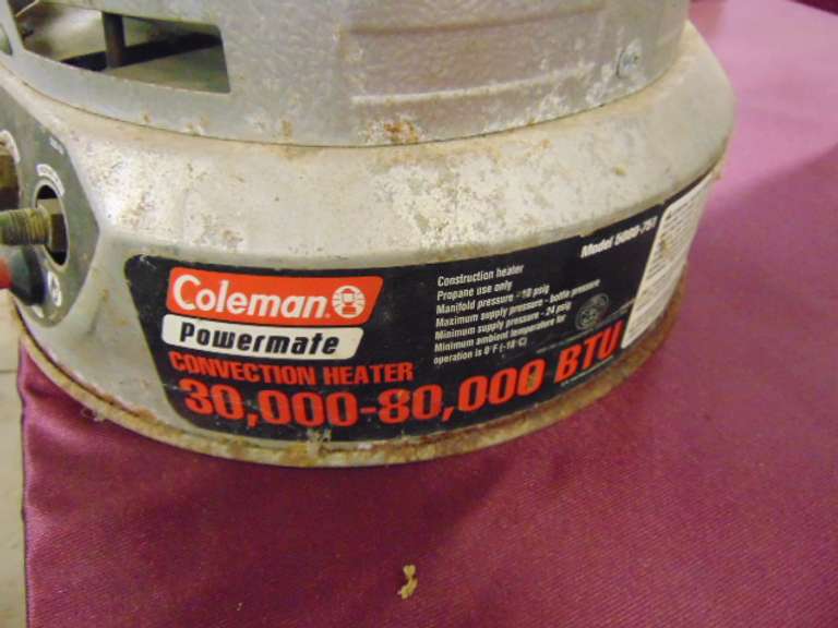 Coleman Powermate Convection Heater (condition unknown)