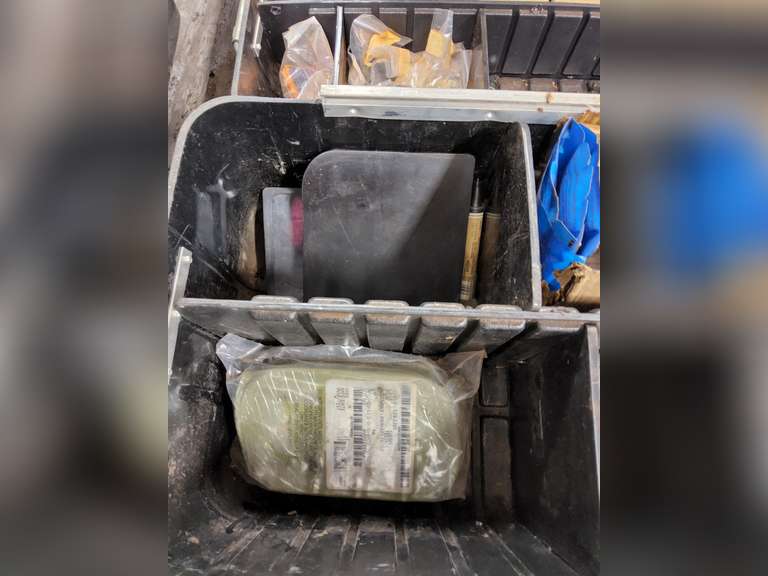 Plastic case with misc contents SEE PICS