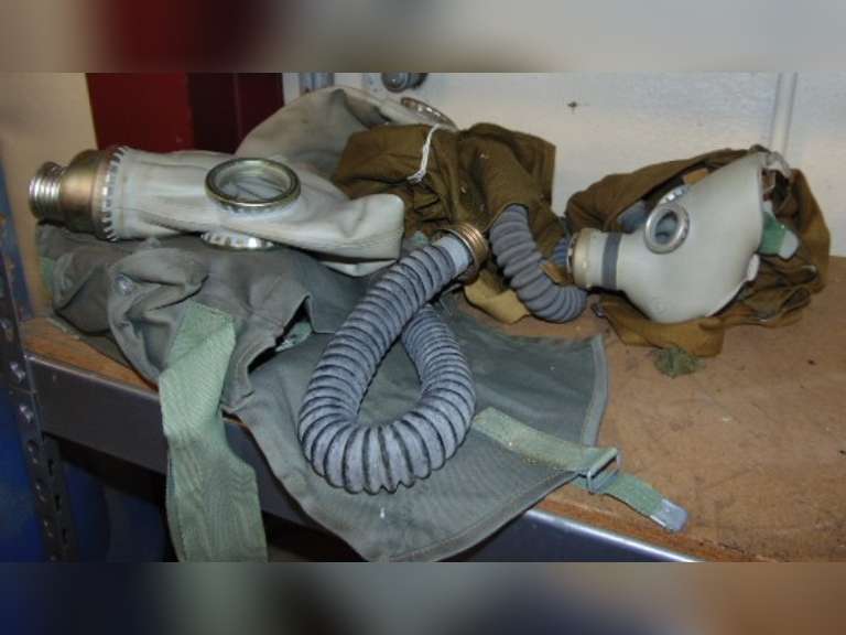 3 various masks with bags SEE PICS