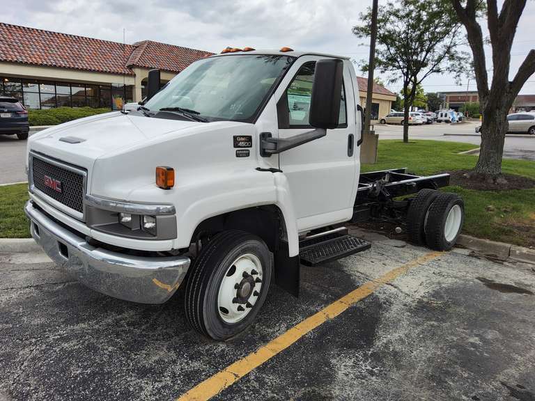 UPDATE PLEASE READ. THIS TRUCK WAS BOUGHT NEW AND NEVER LICENSED. THERE IS NO TITLE FOR THIS TRUCK. DON'T BID IF YOU ARE EXPECTING A TITLE. 2006 GMC Sierra 4500 Duramax Diesel, auto trans,79 miles (yes you read that right 79,0 miles)  cab & chassis, full pwr, approx 150" whl base, back of cab to end of frame is approx 146", Vin#: 1GDE4C1286F416391, SERVICE ENGINE LIGHT IS ON, RUNS/DRIVES