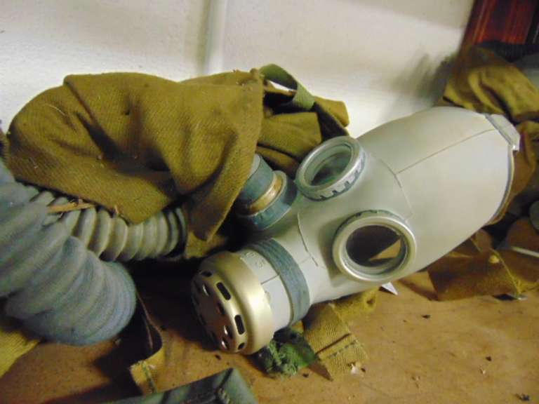 3 various masks with bags SEE PICS