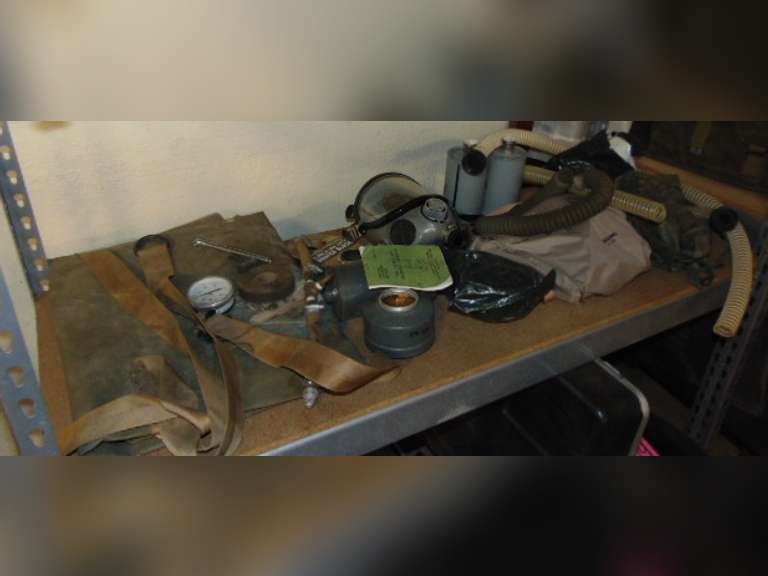 Group misc: filters, gas mask & other SEE PICS