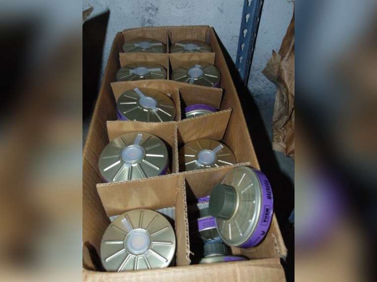Partial case of Racal Airstream, Inc. P3 Filters