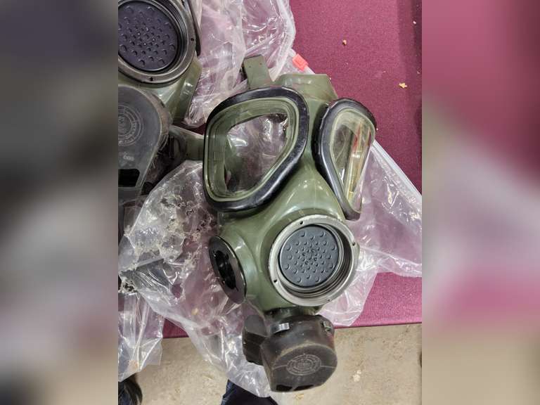 Qty: 3 -- M40 Field protective masks