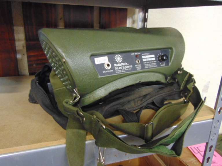 AudioPack portable PA speaker (may not be complete, untested)