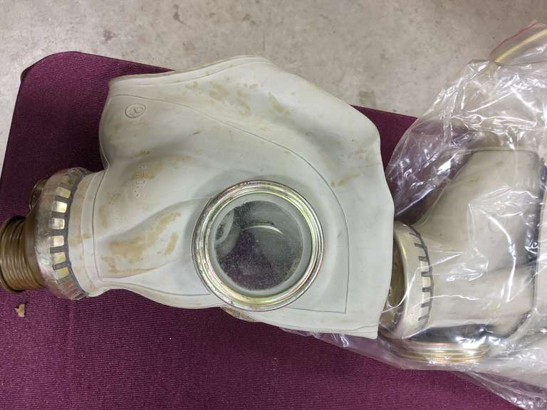 3 gas masks
