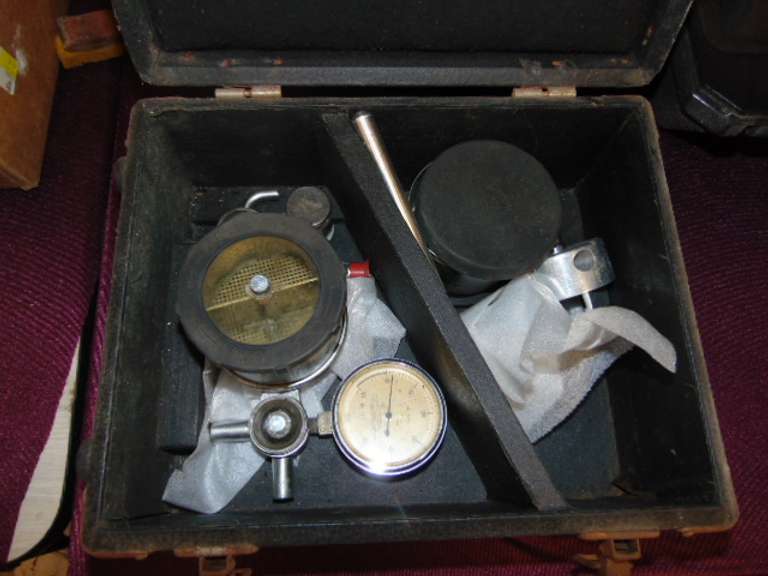 Believe to be a German portable meteorological weather kit (may not be complete)