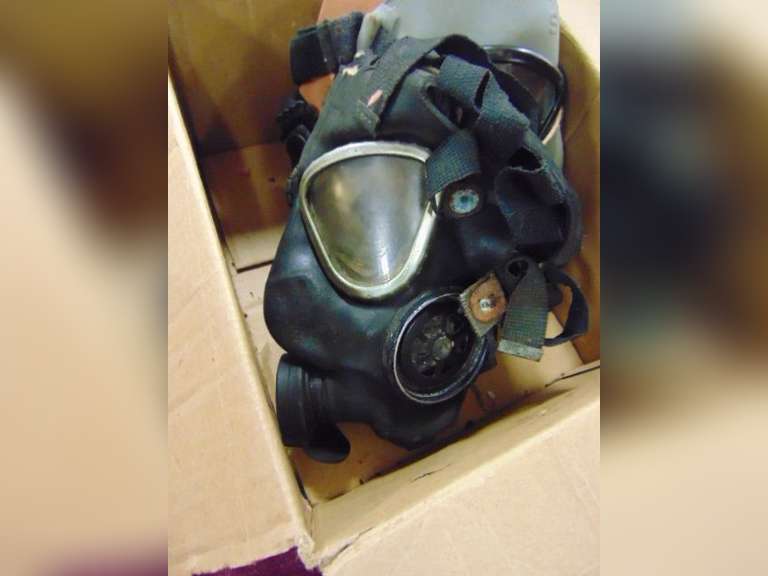 2 different gas masks (unknown)