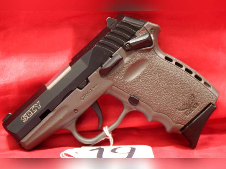SCCY CPX-1, 9mm, 1 mag, gray, Ser#: 519279