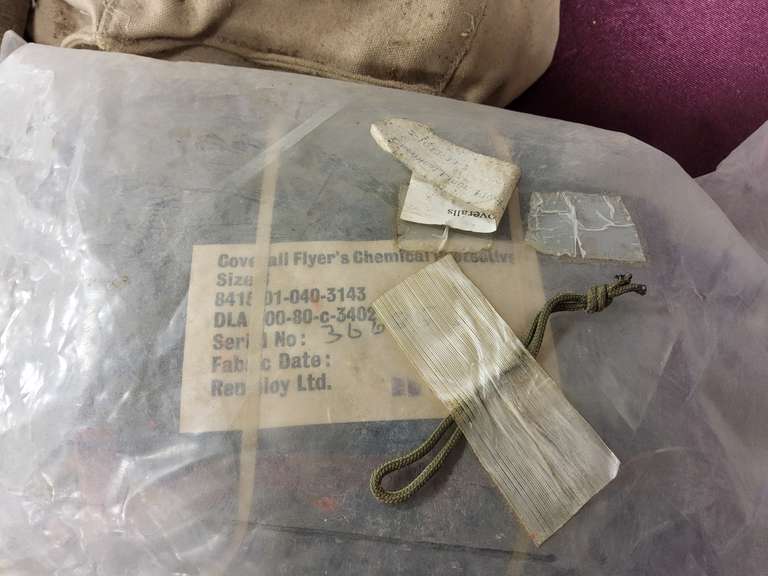 Protective suit & gas mask