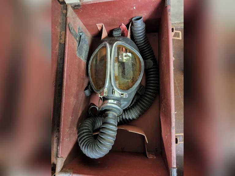 Permisible Gas mask for Organic Vapors with case