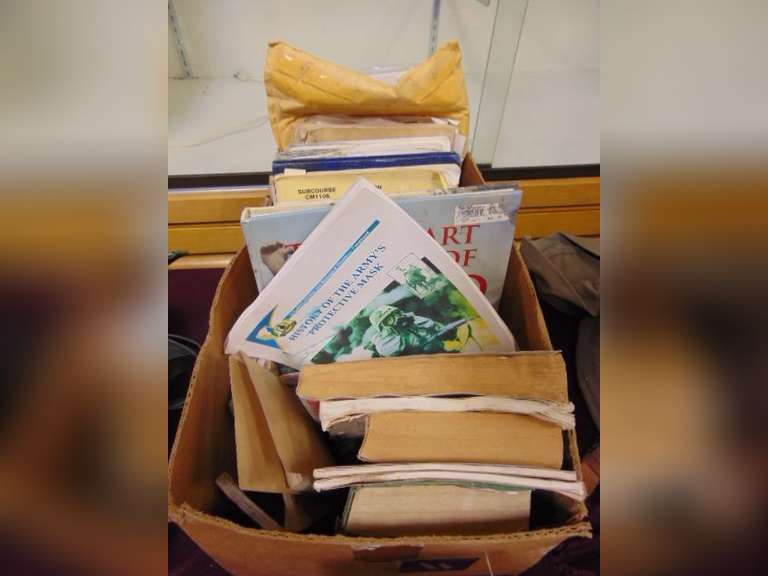 Box of various books, manuals & other