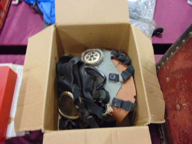 2 different gas masks (unknown)