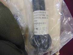 Group of Gas mask parts, mask, protective hoods & other SEE PICS