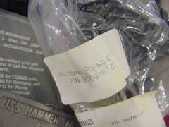 Group misc: NIP Medtronic Physio-Controls, respirators, gloves, NIP Loc-Line modular hose pieces & other