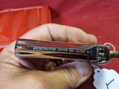 Remington Arms Mod: Derringer, 41 rem fire, derringer, 3" brl, re-nickled, Made 1866-1935, Ser#: 01, 96%