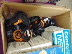Air hose, respirator, books & other items SEE PICS