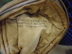 Aireshelta 48-3002F Decon Kit Tyvek F Size S-M Orange & US canvas military water can case (no water can)