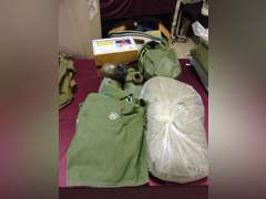 Protective suit, various masks & other SEE PICS