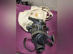 Group of various gas masks SEE PICS