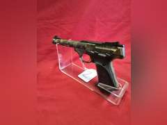 Browning Mod: Buckmark, 22LR cal, pistol, 5.5" brl, camo, 2mags, case, book, Ser#: 545MZ13071 , 98%